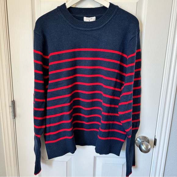 Target X La Ligne Striped Sweater NWT! Plus ❤️💙 - Picture 2 of 9